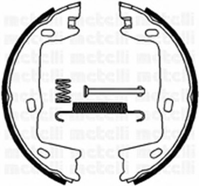 Комплект тормозных колодок, стояночная тормозная система METELLI купить