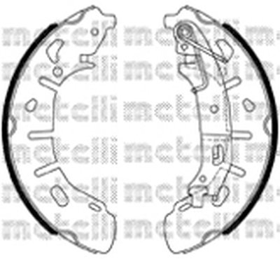 Комплект тормозных колодок METELLI купить