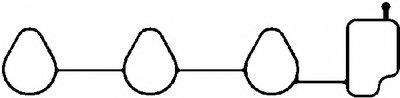 Прокладка, впускной коллектор AJUSA купить