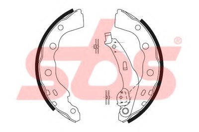 Комплект тормозных колодок sbs купить