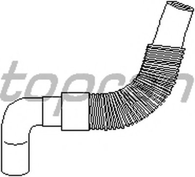 Шланг радиатора TOPRAN купить