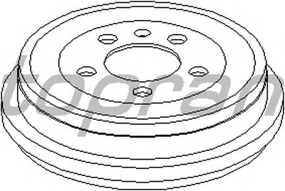 Тормозной барабан TOPRAN купить