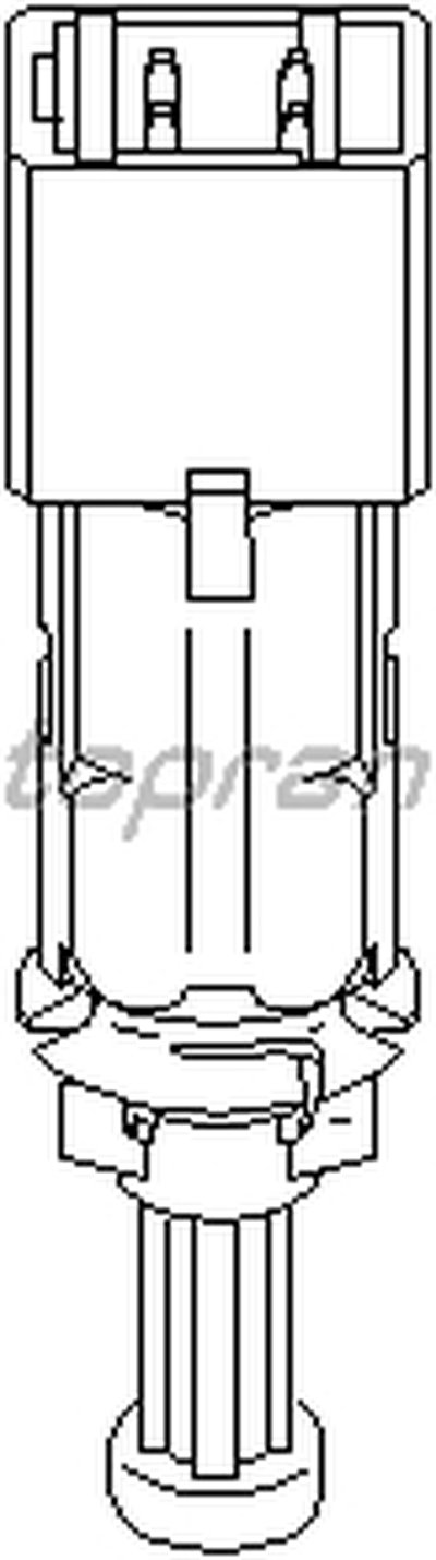 Выключатель фонаря сигнала торможения TOPRAN купить