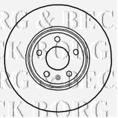 Тормозной диск BORG & BECK купить