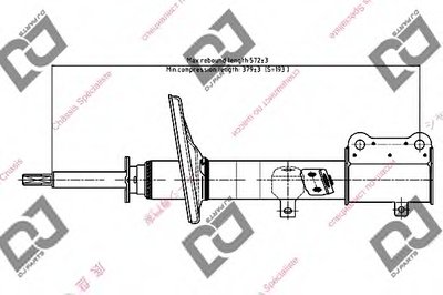 Амортизатор DJ PARTS купить