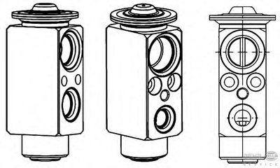 форсунка, расширительный клапан BEHR HELLA SERVICE купить