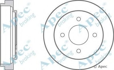 Тормозной барабан APEC braking купить