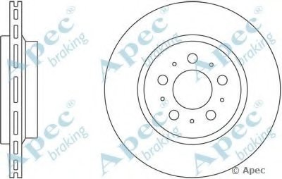 Тормозной диск APEC braking купить