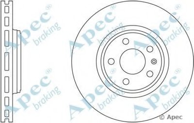 Тормозной диск APEC braking купить