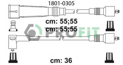Комплект проводов зажигания PROFIT купить