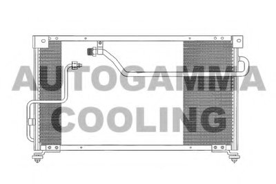 Конденсатор, кондиционер AUTOGAMMA купить