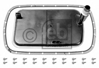 Фильтр масляный АКПП BMW (E36, E39, E46) 98-07 с прокладкой (пр-во FEBI)