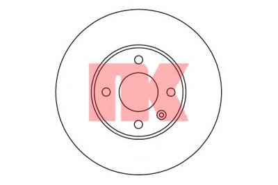 Тормозной диск NK купить