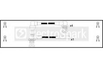 Комплект проводов зажигания ElectroSpark STANDARD купить