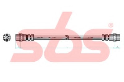 Тормозной шланг sbs купить