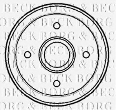 Тормозной барабан BORG & BECK купить