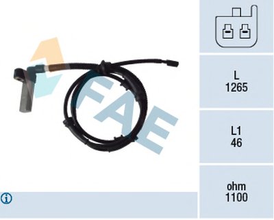 Датчик, частота вращения колеса FAE купить