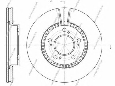 Тормозной диск NPS купить