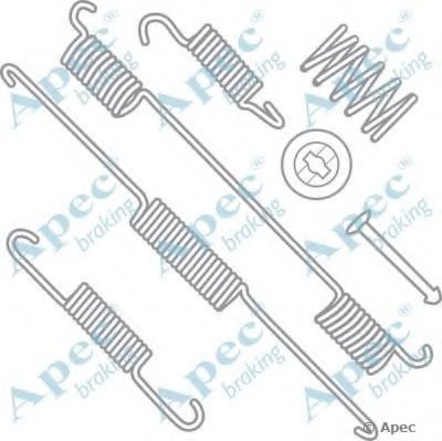 Комплектующие, тормозная колодка APEC braking купить