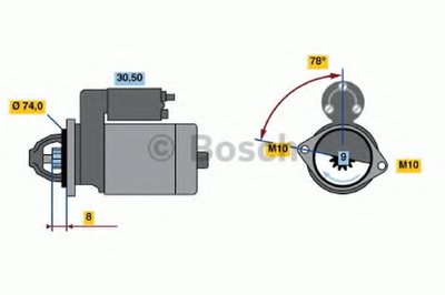 Стартер BOSCH купить