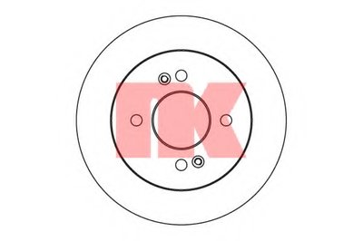 Тормозной диск NK купить