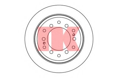Тормозной диск NK купить