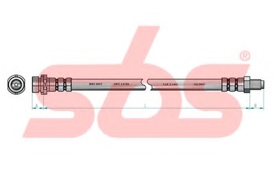 Тормозной шланг sbs купить
