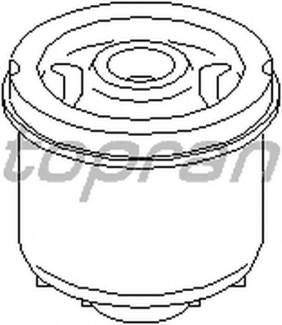 Втулка, балка моста TOPRAN купить