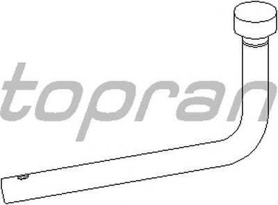 Направляющая ролика, сдвижная дверь TOPRAN купить