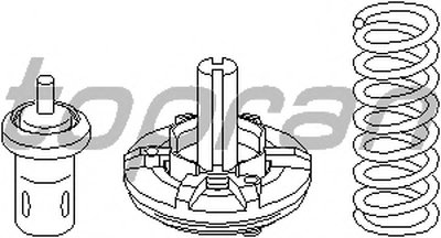 Термостат, охлаждающая жидкость TOPRAN купить