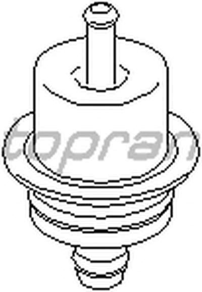 Регулятор давления подачи топлива TOPRAN купить