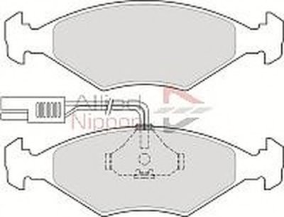 Комплект тормозных колодок, дисковый тормоз ANL Braking COMLINE купить