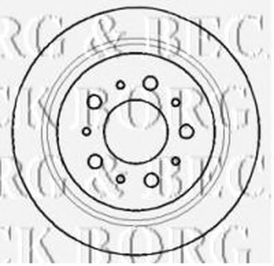 Тормозной диск BORG & BECK купить
