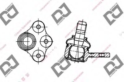 Шаровой шарнир DJ PARTS купить