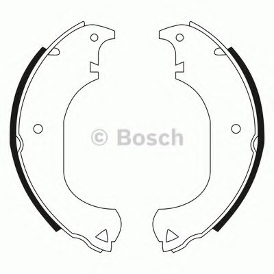 Комплект тормозных колодок BOSCH купить