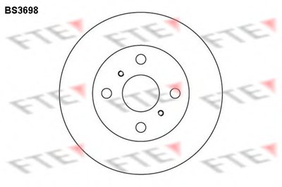 Тормозной диск FTE купить