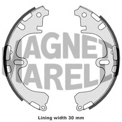 Тормозные колодки MAGNETI MARELLI купить