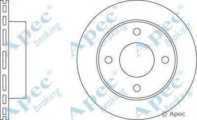 Тормозной диск APEC braking купить