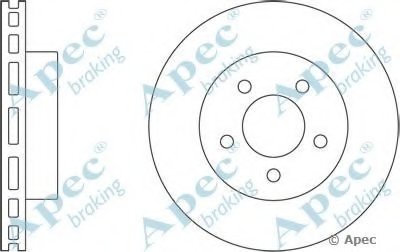 Тормозной диск APEC braking купить