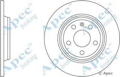 Тормозной диск APEC braking купить