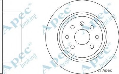 Тормозной диск APEC braking купить