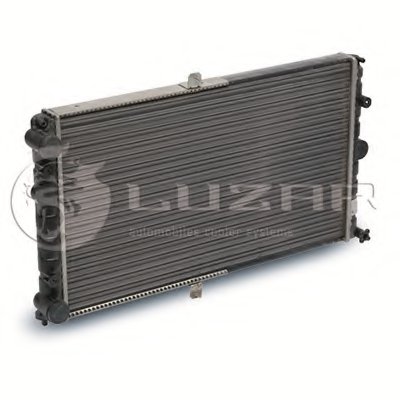 Радиатор охлаждения 2112 (алюм) (универс.) Luzar