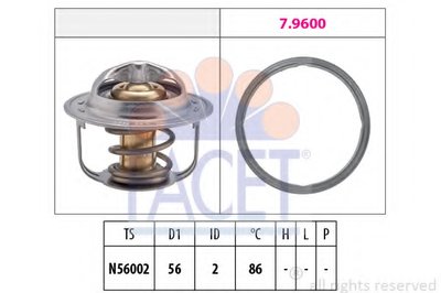 Термостат, охлаждающая жидкость FACET купить