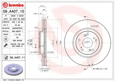 Тормозной диск BREMBO купить