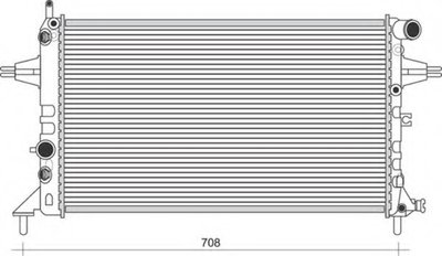 Радиатор, охлаждение двигателя MAGNETI MARELLI купить