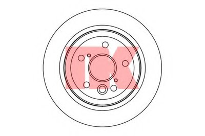 Тормозной диск NK купить