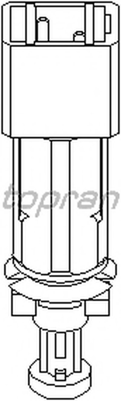 Выключатель, привод сцепления (Tempomat); Выключатель, привод тормоза (механизм газораспределения) TOPRAN купить
