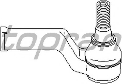 Наконечник поперечной рулевой тяги TOPRAN купить