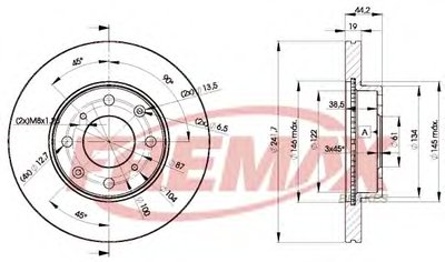 Тормозной диск Premium Carbon + FREMAX купить