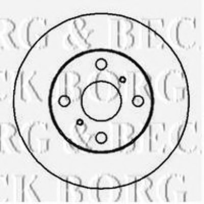 Тормозной диск BORG & BECK купить